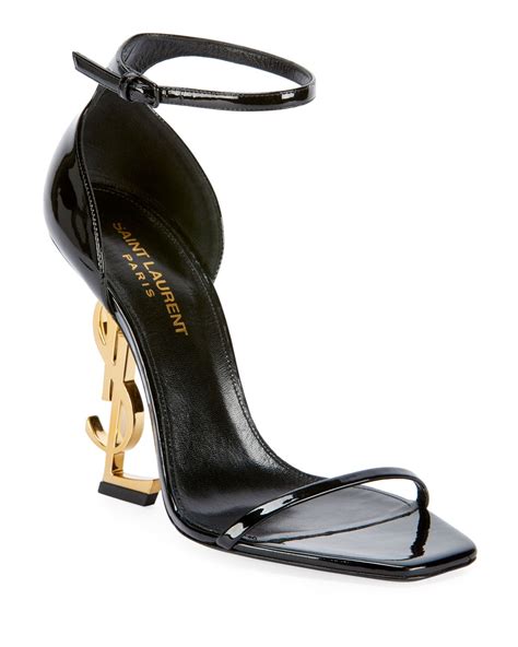 ysl heel sandals